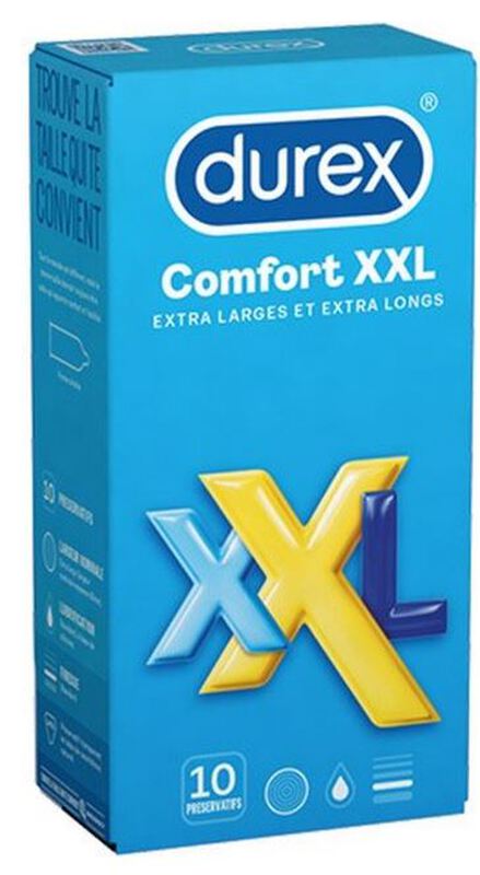 durex condooms comfort xxl